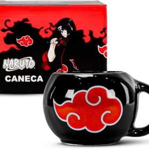 Caneca Oval Itachi Akatsuki - Naruto Shippuden